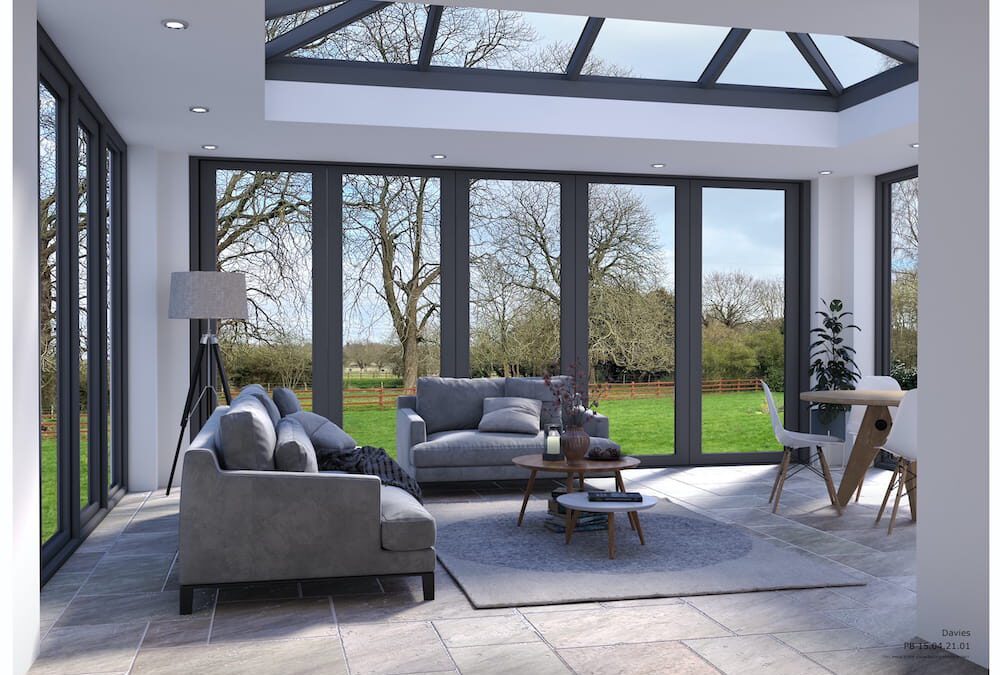 Traditional Orangery in New Haw, Surrey