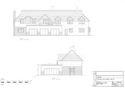 orangery in Purley PROPOSED ELEVATIONS 07 A 1