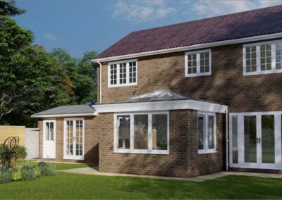 Fascia Orangery in East Horsley, Surrey