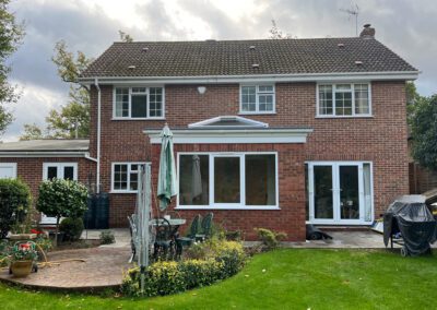 Wood Fascia Orangery East Horsley After 2