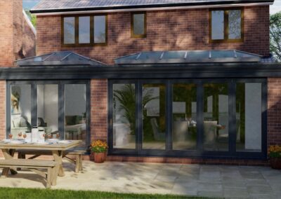 Contemporary Orangery in Weybridge Render