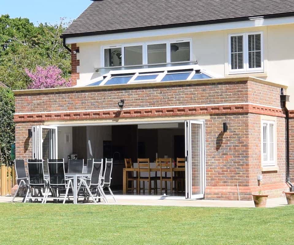 Completed orangery — Surrey