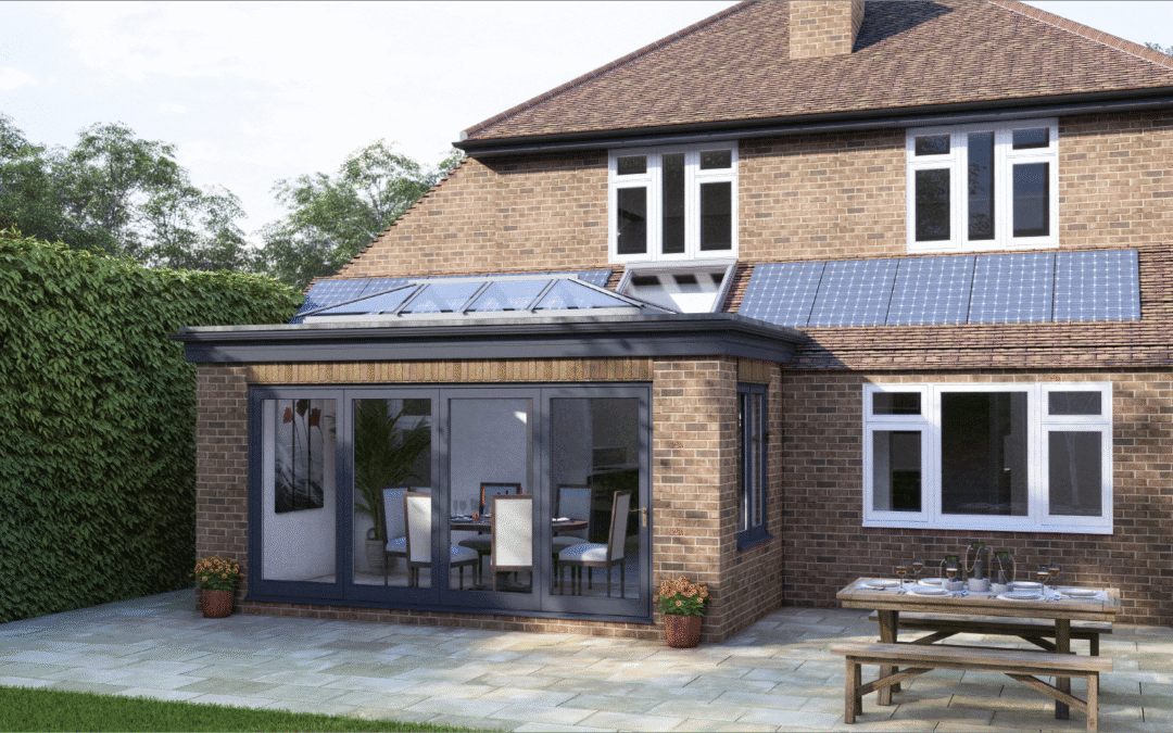 Fascia Style Orangery in Send