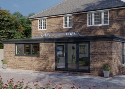 Rear Orangery Farnham Render