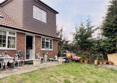 Fascia Orangery Extension in Farnborough 6