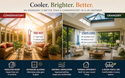 Orangery vs Conservatory in a Heatwave